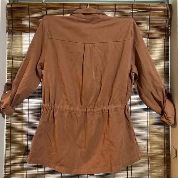 Cupio Women's Brown Utility Jacket - Picture 2 of 8